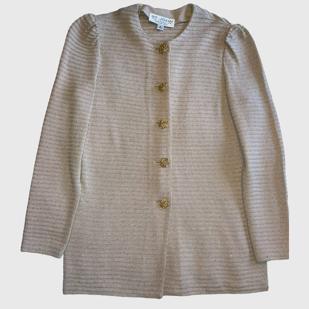Vintage St John Marie Gray Collection Sz 4 EUC